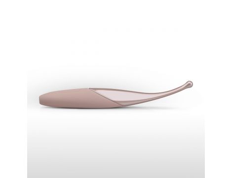 Wibrator punktowy Senzi silikonowy różowy USB 14 cm - 2