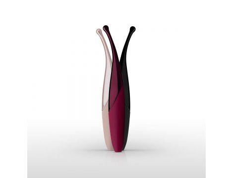 Wibrator punktowy Senzi silikonowy różowy USB 14 cm - 4