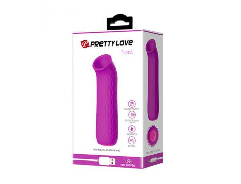 Stymulator ssący Pretty Love Ford 12 trybów silikonowy - 8