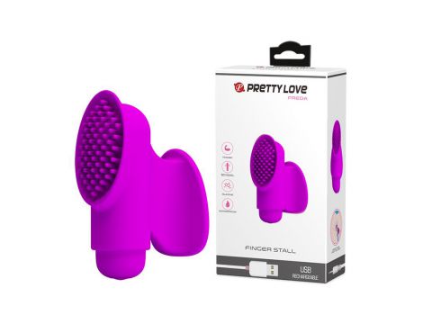 Stymulator łechtaczki silikonowy Pretty Love Freda 12 wibracji