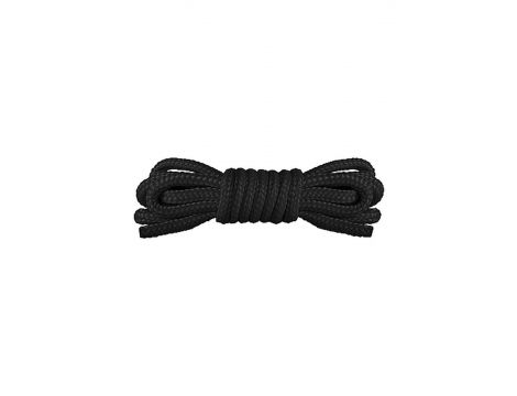 Lina bondage Ouch Japanese Mini czarna 1 5 m nylon - 3