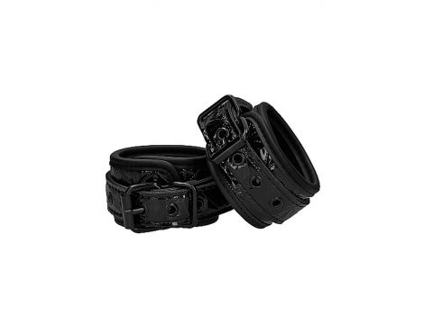 Luksusowe regulowane kajdanki Ouch czarne - 5