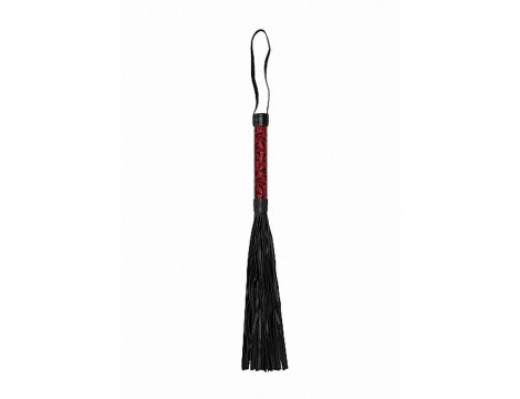 Luksusowy bicz Ouch bordowy 38,5 cm