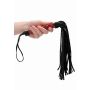 Luksusowy bicz Ouch bordowy 38,5 cm - 5