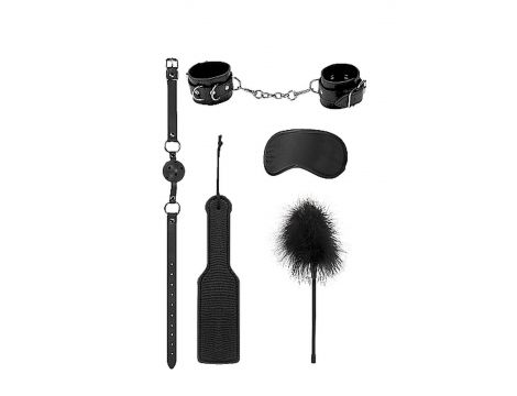 Zestaw bondage Ouch Introductory Kit 4 czarny - 2