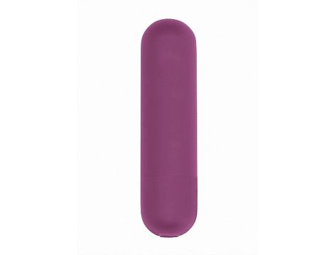 Mini wibrator pociskowy 10 prędkości Be Good Tonight fioletowy USB 8cm - 4