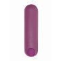 Mini wibrator pociskowy 10 prędkości Be Good Tonight fioletowy USB 8cm - 2