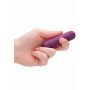 Mini wibrator pociskowy 10 prędkości Be Good Tonight fioletowy USB 8cm - 7