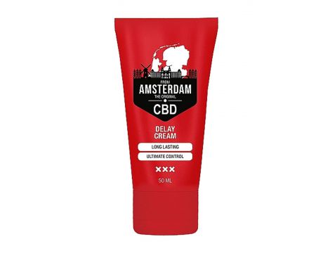 Krem opóźniający z CBD Original z Amsterdamu Pharmquests 50 ml - 2