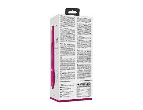 Wibrator króliczek Vive Izara z obrotowymi kulkami różowy USB - 9