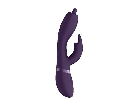 Wibrator króliczek Vive Nilo fioletowy obrotowy USB - 9