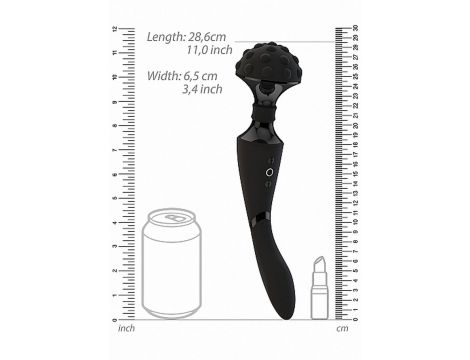 Masażer Shiatsu giętki Vive czarny - 5