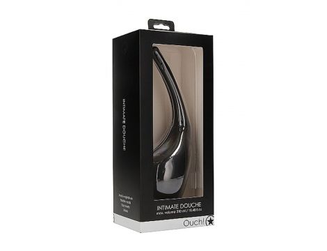 Irygator intymny Ouch czarny 14 cm 310 ml - 2