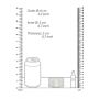 Masturbator odwracalny Sono 94 przezroczysty - 5