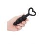 Łańcuszek kulek analnych silikonowy Ouch! czarny 9 cm - 6