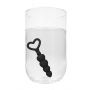 Łańcuszek kulek analnych silikonowy Ouch! czarny 9 cm - 7
