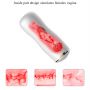 Dwustronny masturbator z wibracją B Series Fox biały USB - 6