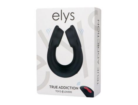 Wibrator True Addiction Toyz4lovers czarny z pilotem USB - 6