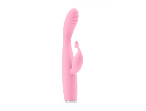 Wibrator króliczek Luxe Skye różowy silikonowy USB