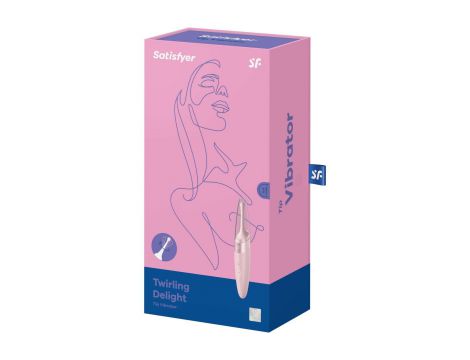 Stymulator łechtaczki Satisfyer Twirling Delight różowy