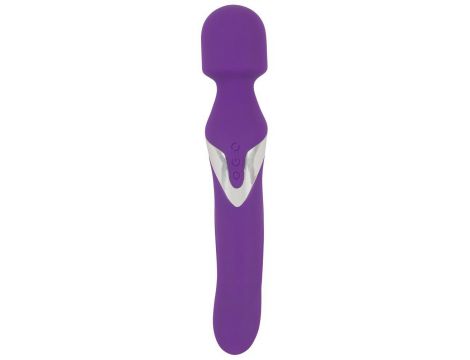 Wibrator wand z perłą Javida silikonowy USB 24 cm - 6