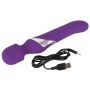 Wibrator wand z perłą Javida silikonowy USB 24 cm - 18