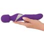 Wibrator wand z perłą Javida silikonowy USB 24 cm - 13