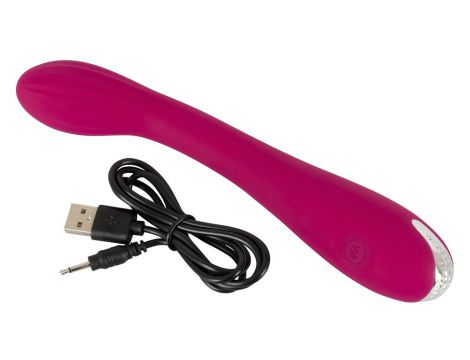 Wibrator punktu G Sweet Smile silikonowy USB 20 cm - 13
