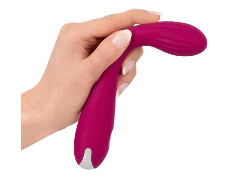 Wibrator punktu G Sweet Smile silikonowy USB 20 cm - 12