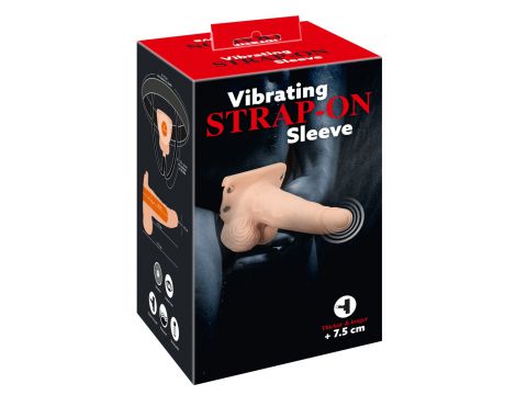 Vibrating Strap-On Sleeve - 2