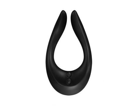 Wibrator dla par Satisfyer Endless Joy czarny silikonowy USB 13 cm - 2