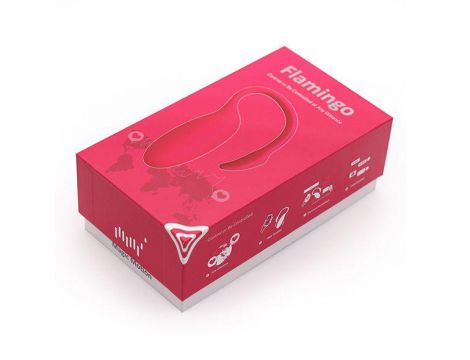 Wibrator punkt G Flamingo Magic Motion sterowany aplikacją silikonowy 7cm - 5