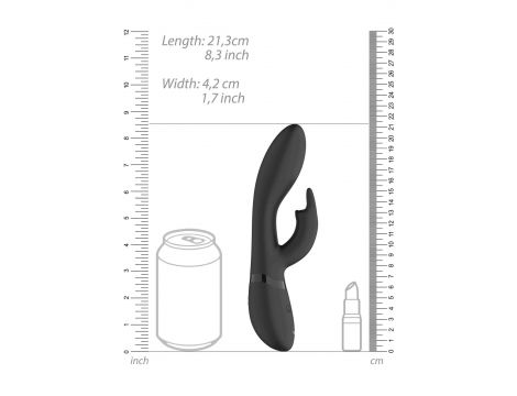 Wibrator króliczek Zosia G Spot czarny USB - 6