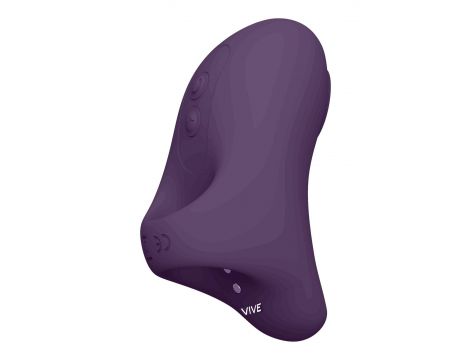 Stymulator łechtaczki Vive Hana fioletowy silikonowy USB 5cm - 10