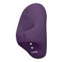 Stymulator łechtaczki Vive Hana fioletowy silikonowy USB 5cm - 13