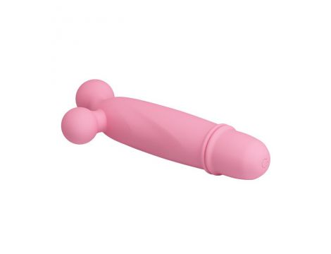 Mini wibrator silikonowy Pretty Love Goddard różowy wodoodporny - 3