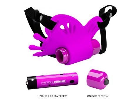 Stymulator łechtaczki Pretty Love Sloane silikonowy fioletowy - 5