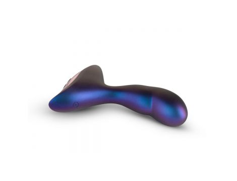 Wibrator analny Hueman Intergalactic fioletowy z pilotem USB - 2