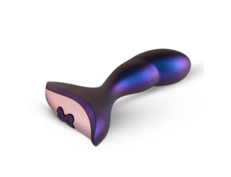 Wibrator analny Hueman Intergalactic fioletowy z pilotem USB - 5