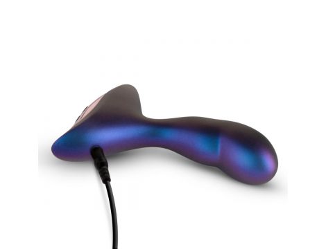 Wibrator analny Hueman Intergalactic fioletowy z pilotem USB - 7