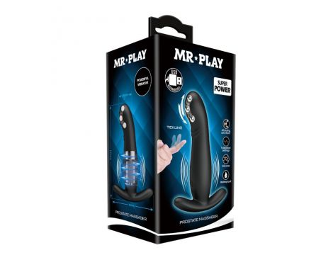 Masażer prostaty silikonowy wibrujący Mr Play USB - 9