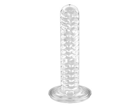 Masturbator silikonowy kropkowany Sexpresso Dorcel 20 cm wodoodporny - 4