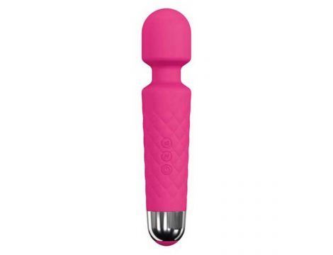 Masażer wand Wanderful magenta Dorcel silikonowy 20 cm USB
