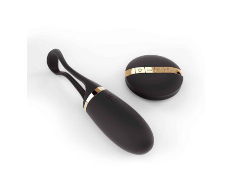 Jajko wibrujące Dorcel Secret Delight złote czarne USB sterowane głosem - 2