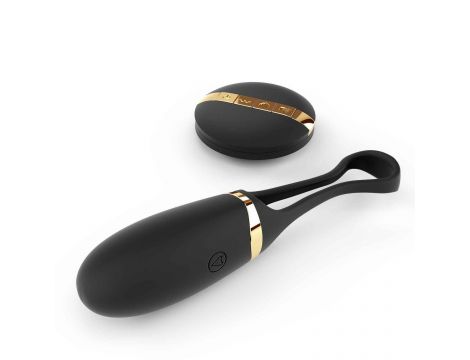 Jajko wibrujące Dorcel Secret Delight złote czarne USB sterowane głosem - 3