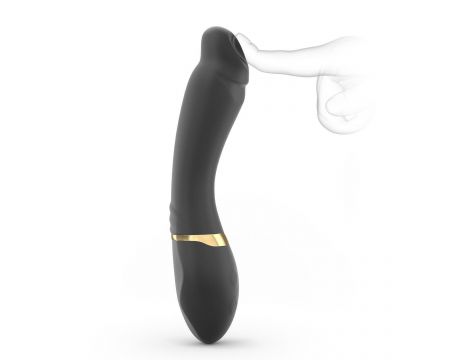 Wibrator punktu G Tender Spot Dorcel czarny 20 cm USB - 3