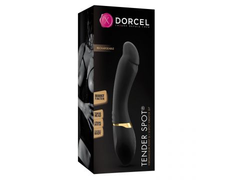 Wibrator punktu G Tender Spot Dorcel czarny 20 cm USB - 6