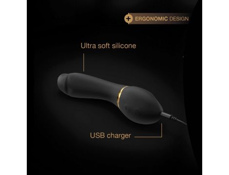 Wibrator punktu G Tender Spot Dorcel czarny 20 cm USB - 8