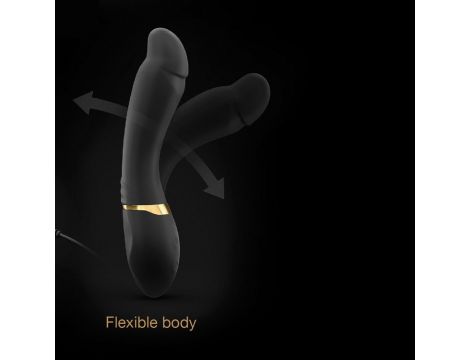 Wibrator punktu G Tender Spot Dorcel czarny 20 cm USB - 9