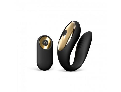 Wibrator Dorcel Perfect Lover dla par czarny silikonowy USB 8cm